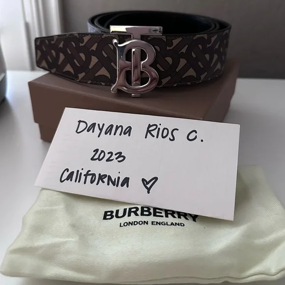 Burberry Womens Belt Metallic 36/90 s-l400.jpg main image 4